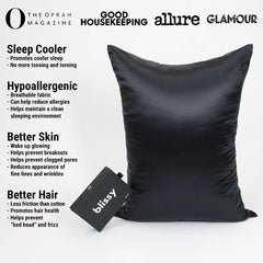Standard Pillowcase in Black
