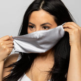 Silver Face Mask