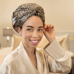 Blissy Bonnet in Leopard Print