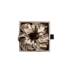 Blissy Extra-Large Scrunchie in Taupe