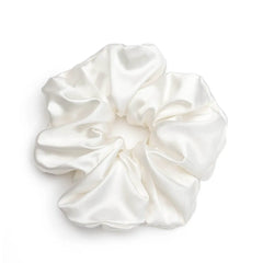 Blissy Extra Large Scrunchie - White
