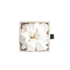 Blissy Extra Large Scrunchie - White