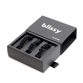 Blissy Skinny Scrunchies in Black