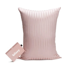 Pink Striped Standard Pillowcase