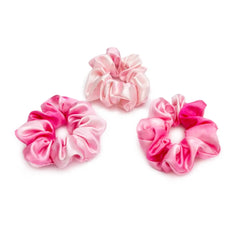 Blissy Scrunchies in Pink Tie-Dye