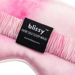 Pink Tie-Dye Sleep Mask