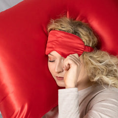 Red Sleep Mask