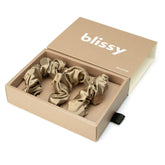 Blissy Scrunchies in Taupe
