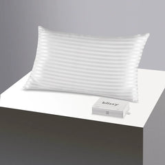 White Striped Queen Pillowcase