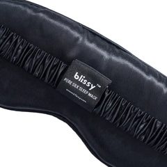 Black Diamond Quilted Sleep Mask