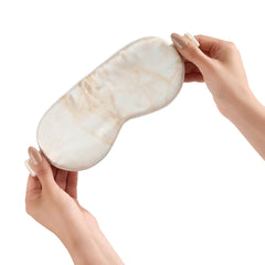 Champagne Marble Sleep Mask