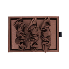 Blissy Scrunchies in Chocolate