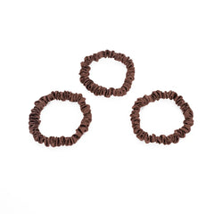 Blissy Skinny Scrunchies in Chocolate