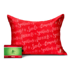 Pillowcase - Elf "Santa Is Coming!" - Standard