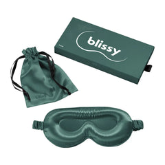 Sleep Mask - Emerald - Profile
