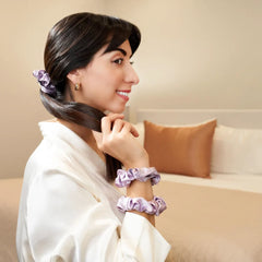 Blissy Scrunchies in Lavender