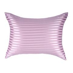 Lavender Striped Standard Pillowcase