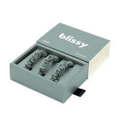 Blissy Skinny Scrunchies in Matcha