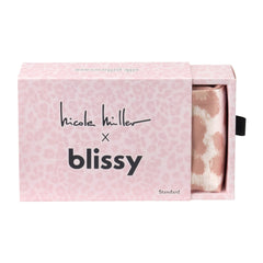 Nicole Miller King Pillowcase in Mauve Cheetah