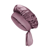 Blissy Bow Bonnet in Plum