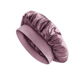 Blissy Halo Bonnet in Plum