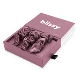 Blissy Scrunchies in Plum