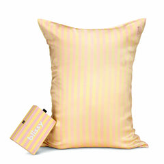 Queen Sherbet Striped Pillowcase