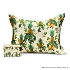 White Lotus Pineapple Standard Pillowcase