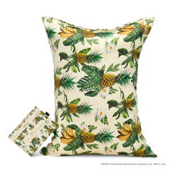 White Lotus Pineapple Standard Pillowcase