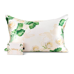 Pillowcase - Zodiac Flower: Cancer White Rose (King)