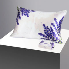 Gemini Lavender Zodiac Flower Pillowcase - Queen
