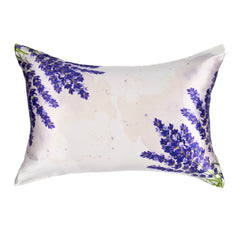 Gemini Lavender Zodiac Flower Pillowcase - Queen
