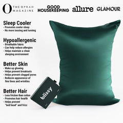 Pillowcase, Emerald, Standard