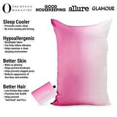 Pink Ombre King Pillowcase