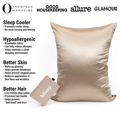 King Pillowcase in Taupe