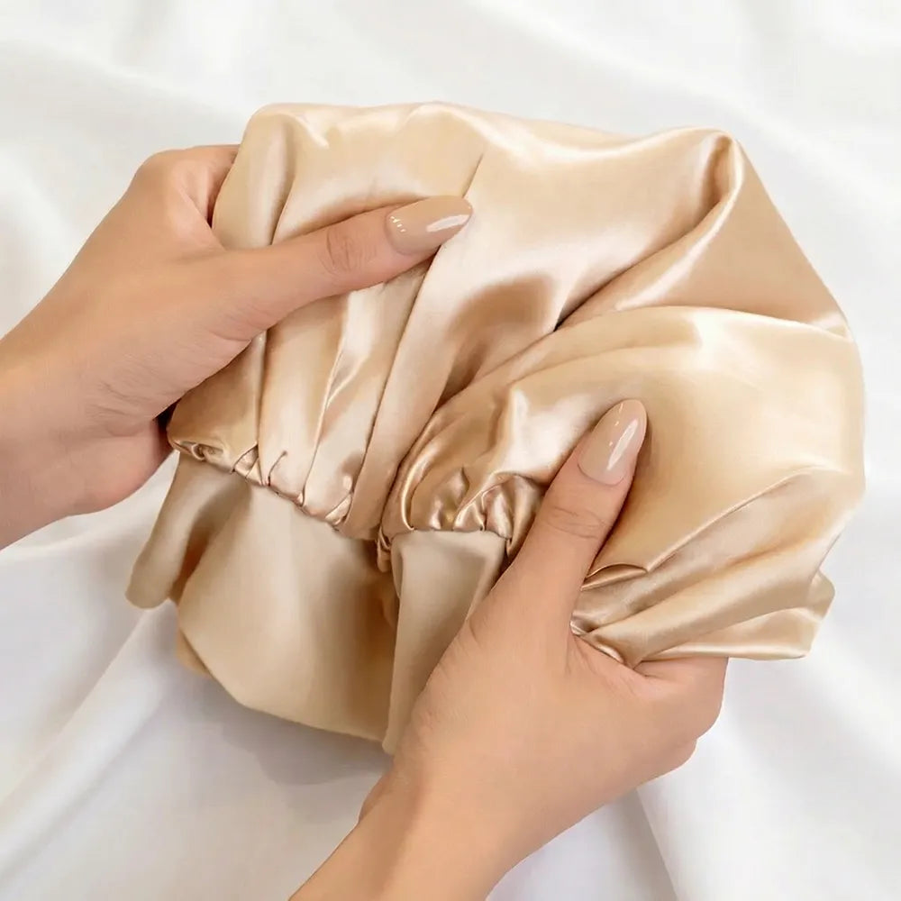 Blissy Bow Bonnet in Champagne