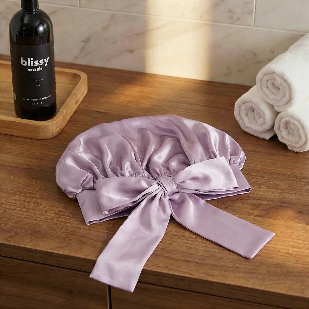 Blissy Bow Bonnet in Lavender