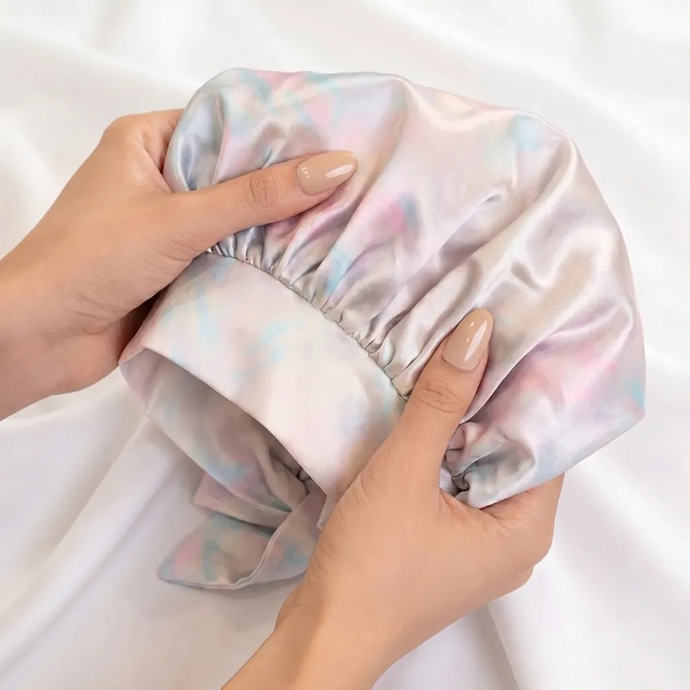 Blissy Bow Bonnet in Tie Dye