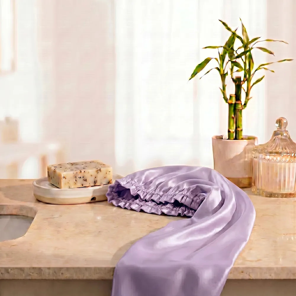 Blissy Cascade Bonnet in Lavender
