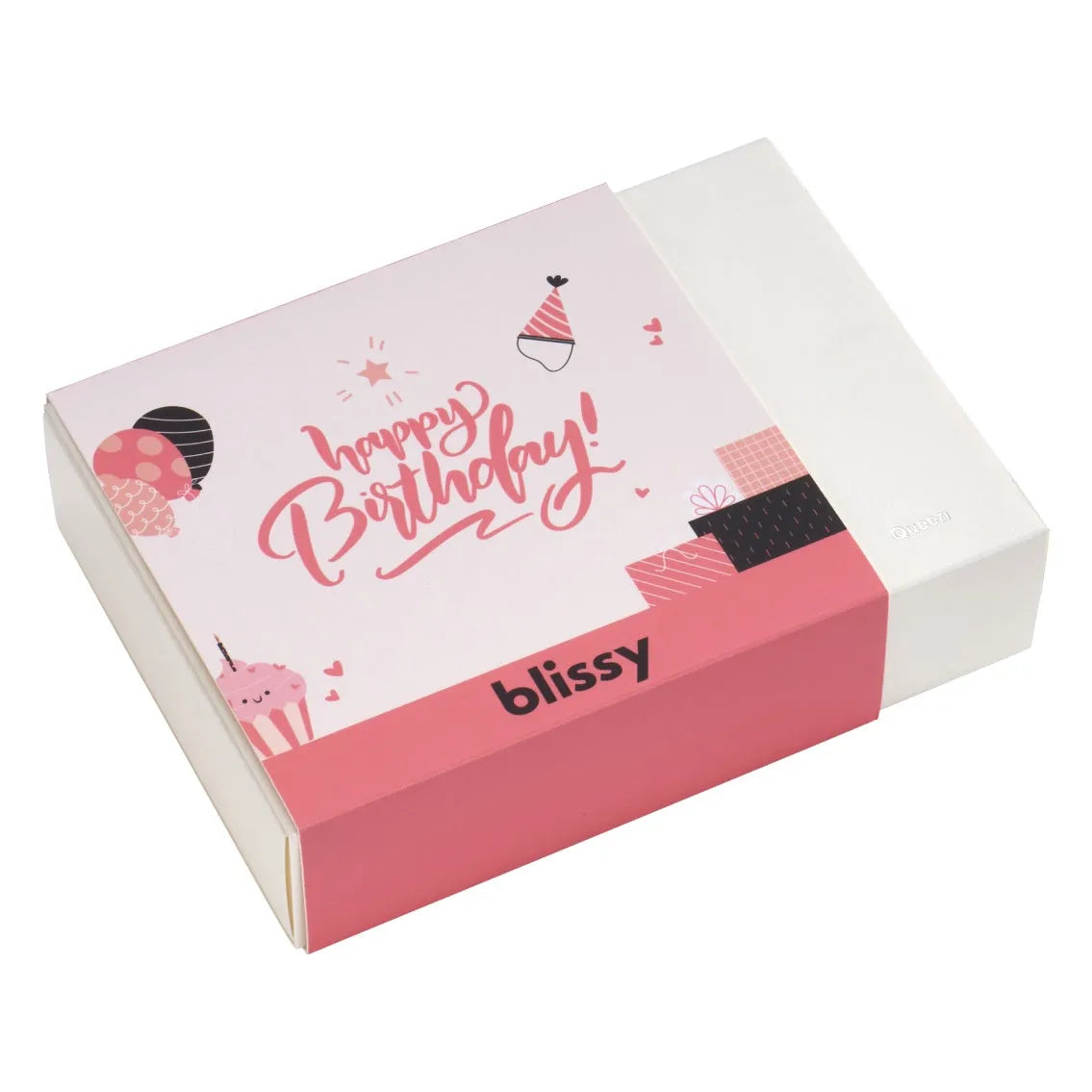 Blissy Happy Birthday Gift Sleeve in Pink