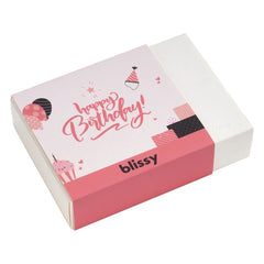 Blissy Happy Birthday Gift Sleeve in Pink