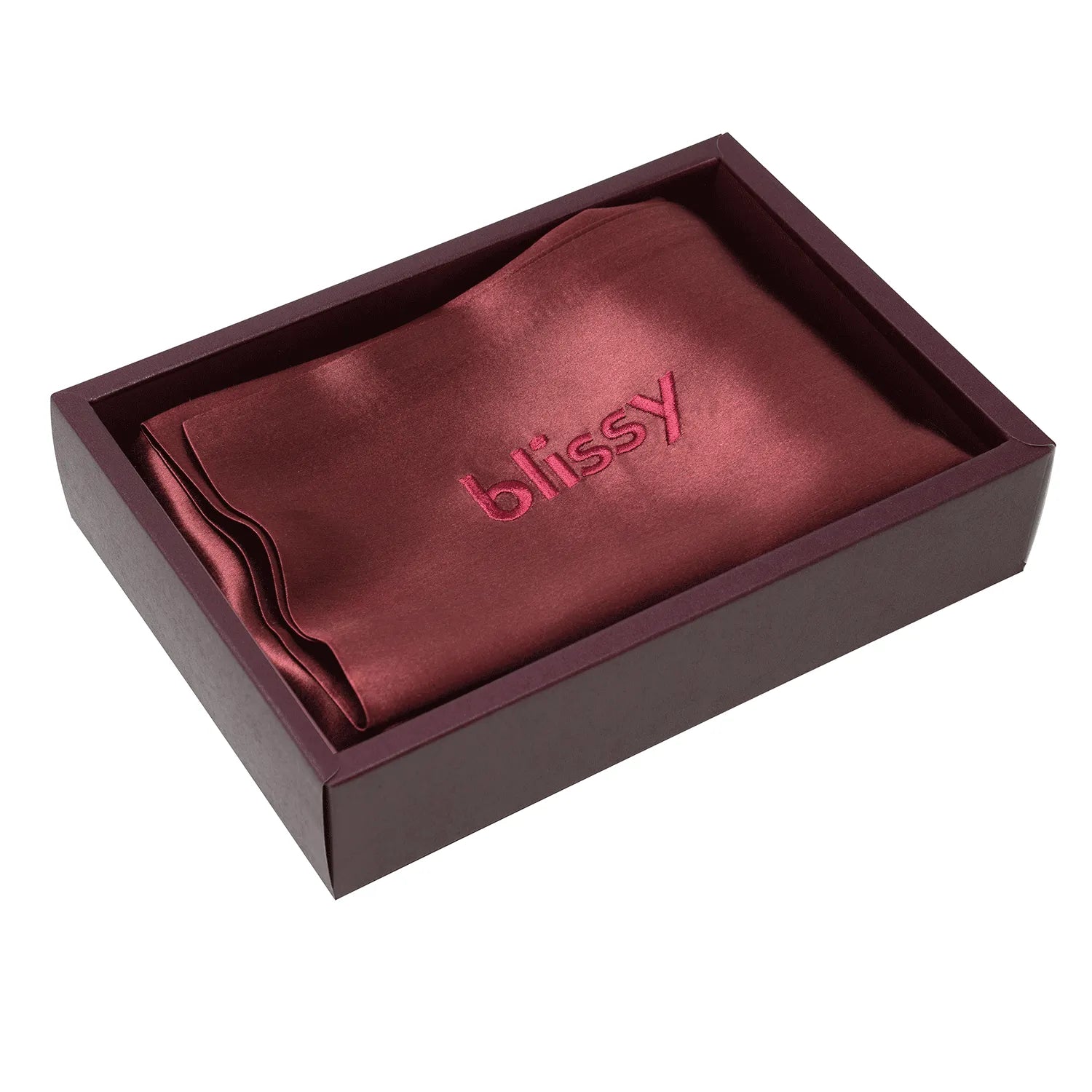 Burgundy Standard Pillowcase