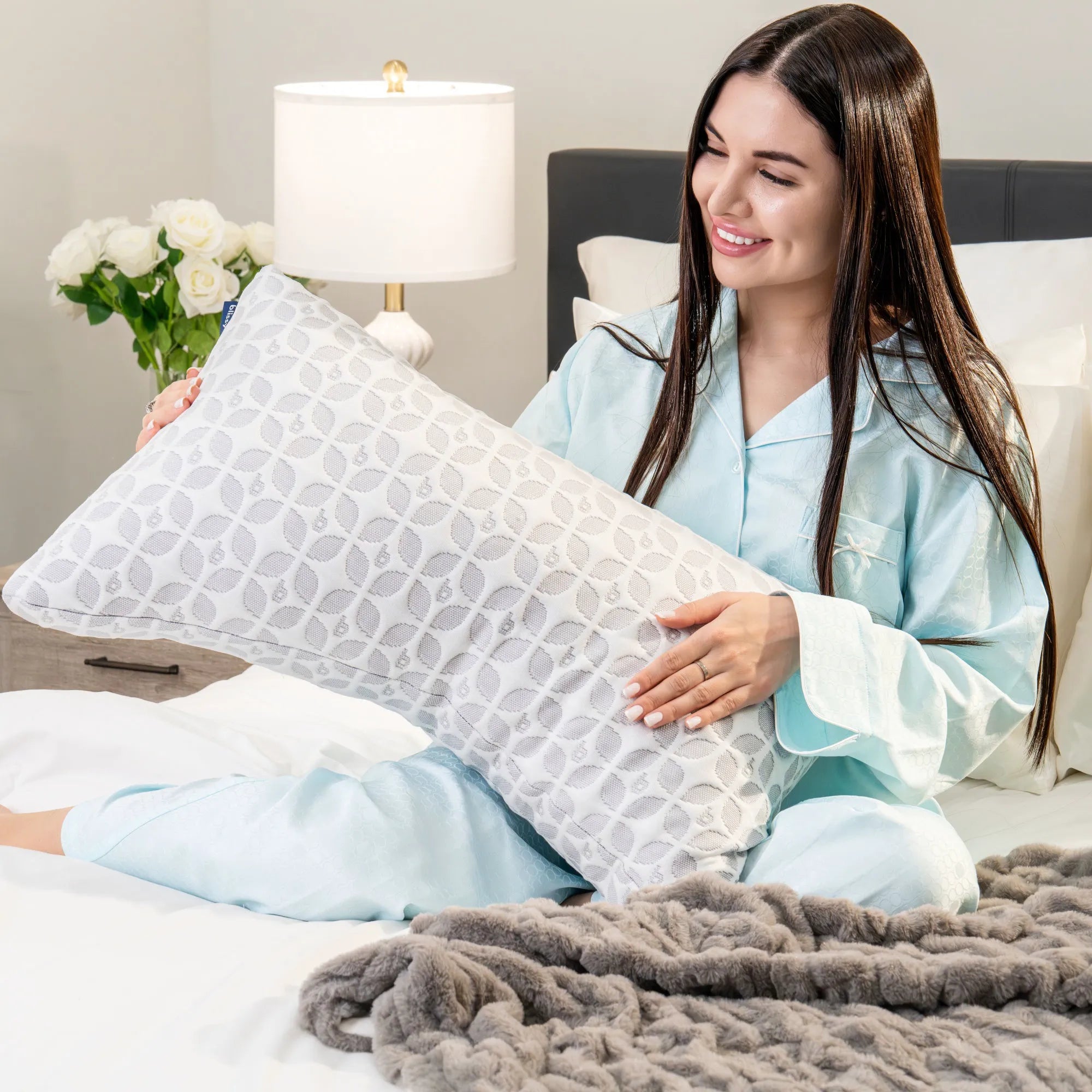 Signature Adjustable Pillow, Crescent, King