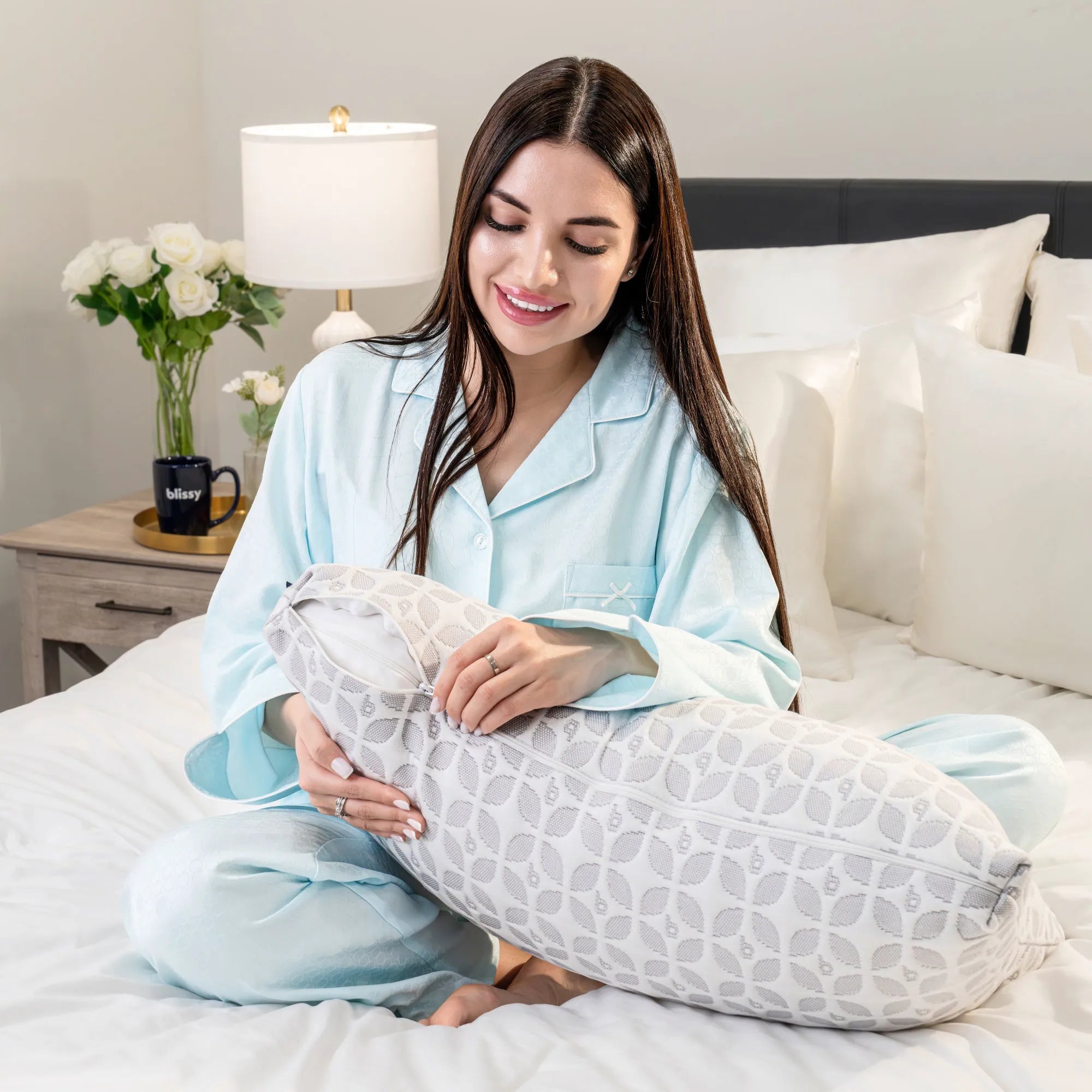 Signature Adjustable Pillow, Crescent, King