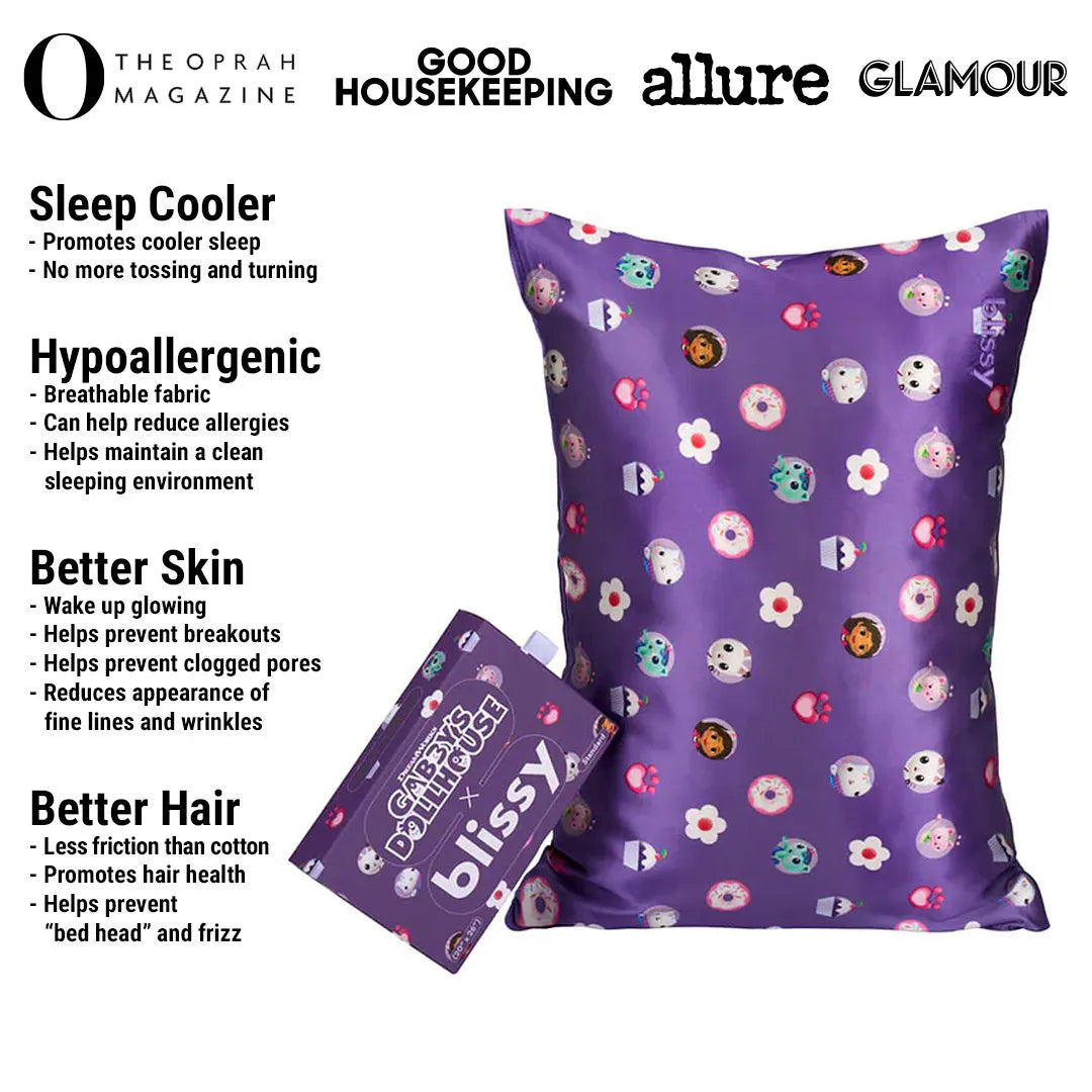 Gabby's Dollhouse Pillowcase - Gabby and Friends - Junior Standard