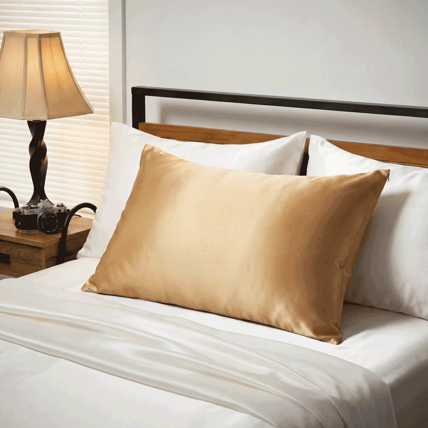 Queen Pillowcase in Gold