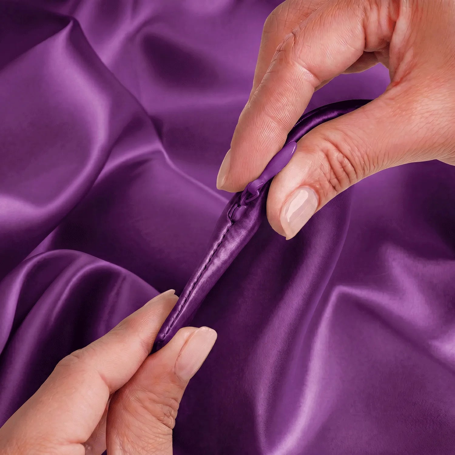 Pillowcase, Royal Purple, Standard