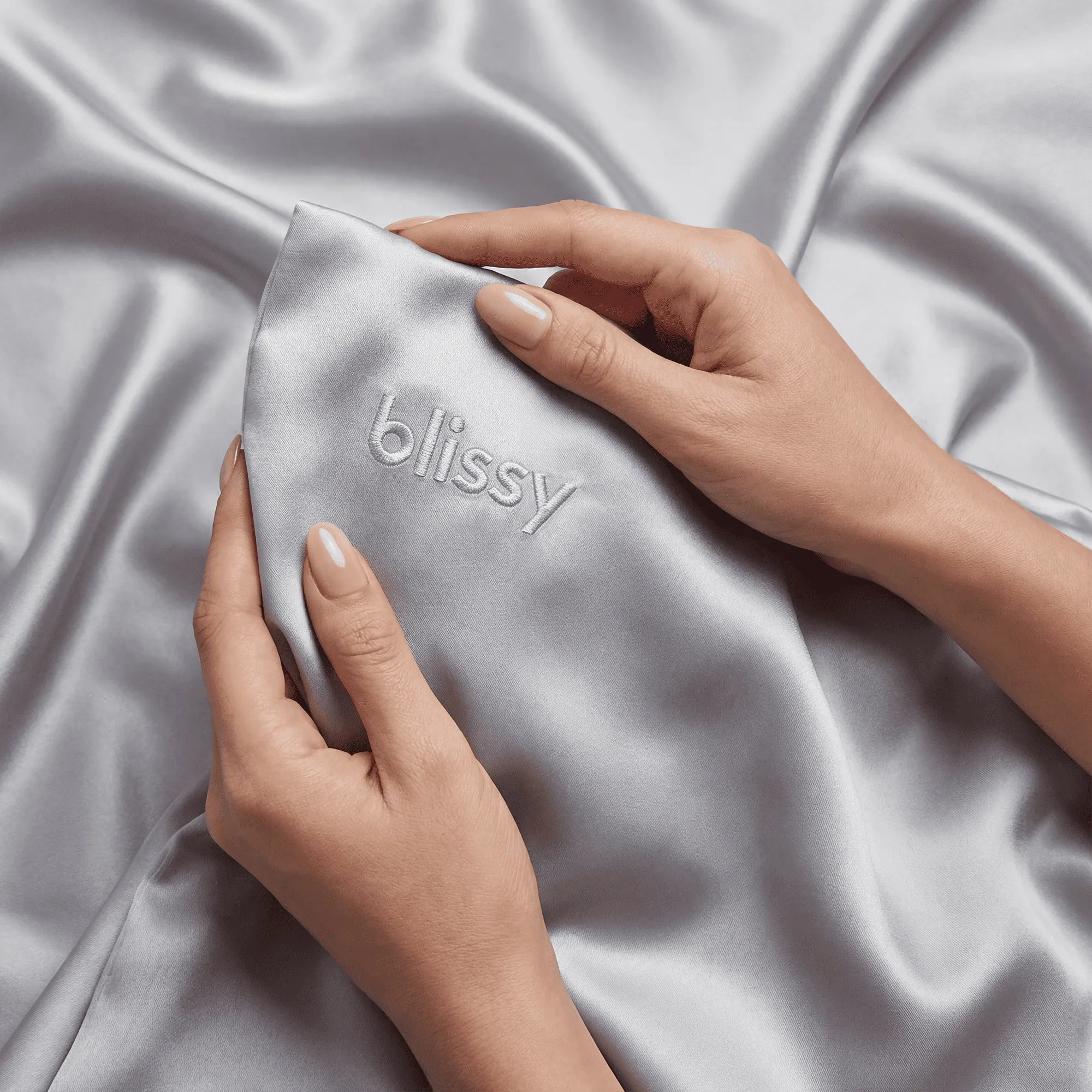Queen Pillowcase in Silver