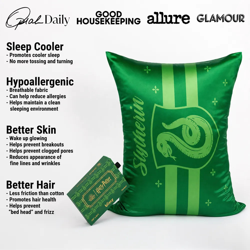 Harry Potter Slytherin™ Queen Pillowcase