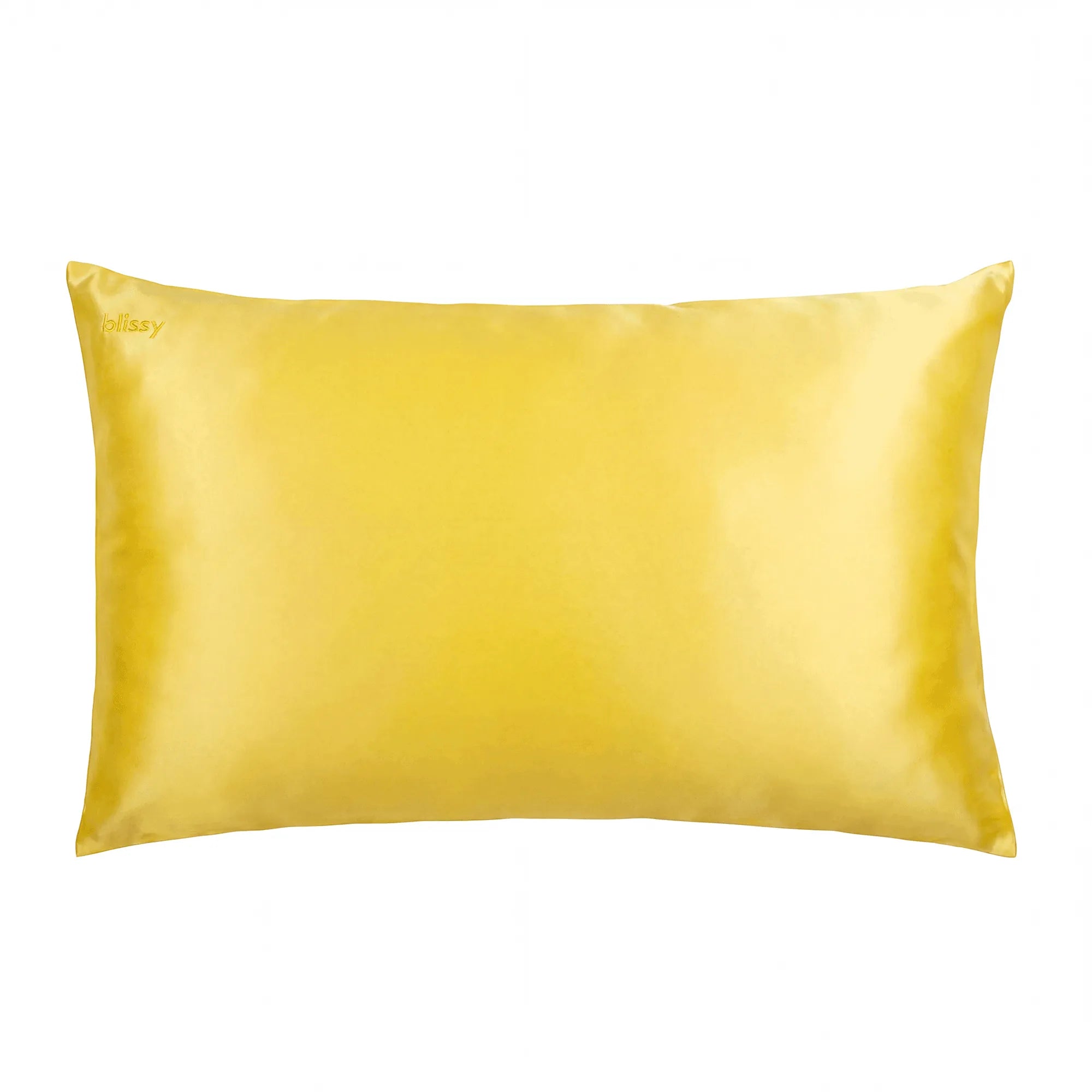 Pillowcase in Sunshine Yellow, Queen Size